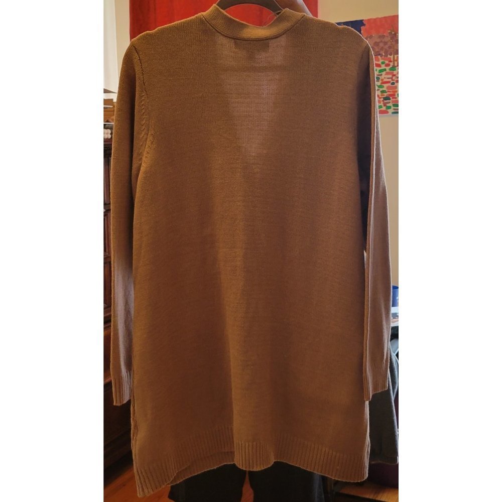 Karen Scott Plus Size Ribbed Knit Cardigan Sweater - Picture 5 of 5